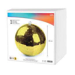 Boule à Facettes 20 cm - Argent ou Doré