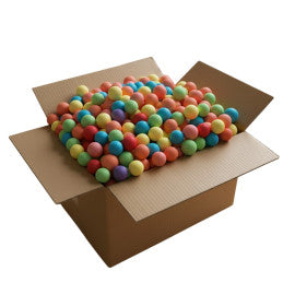 Carton 21 000 Boules Multicolores Vrac CEE