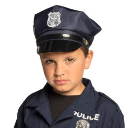 Casquette Police Enfant Réglable