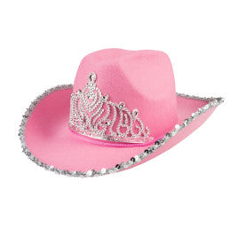 Chapeau Glimmer Rose - Déguisement Western Boland