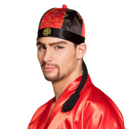 Chapeau Mandarin avec Natte - Boland