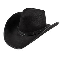 Chapeau Wichita Noir - Déguisement Western Boland