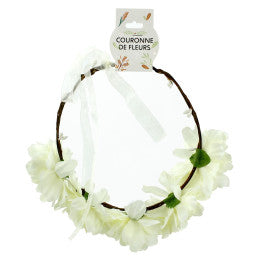 Couronne de Fleurs Blanches