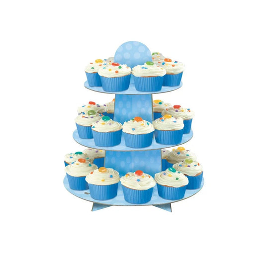 Présentoir à cupcakes 3 étages, 33,8 cm – Unique