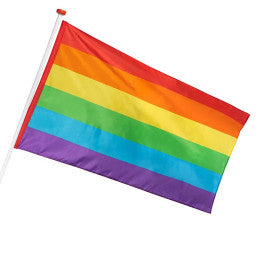 Drapeau Arc-en-ciel en Polyester 90 x 150 cm Boland