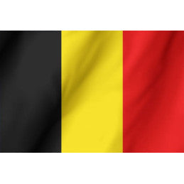 Set de 10 Drapeaux Belgique 90 x 150 cm Polyester