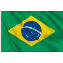 Drapeau Brésil Polyester 90 x 150 cm