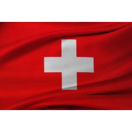Drapeau Suisse Polyester 90 x 150 cm