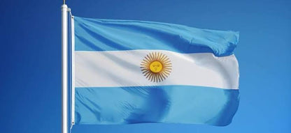 Drapeau Argentine 90 x 150 cm / 2 œillets
