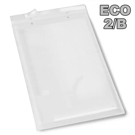 Enveloppe bulle Eco B/2 blanc 140x225mm - Carton de 100