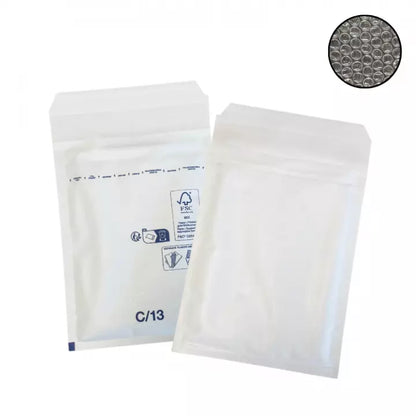 Enveloppe bulle Eco C/3 blanc 170x225mm - Carton de 100