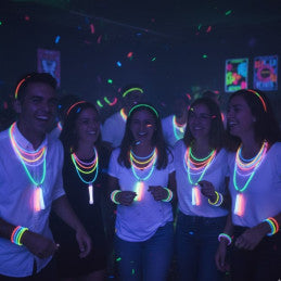 GLOW Set 18 pièces coloris assortis - Par 12