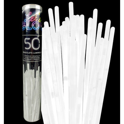 GLOW Tube de 50 bracelets 5x200mm