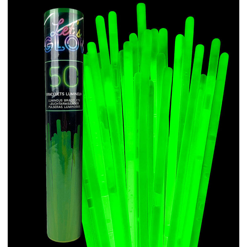 GLOW Tube de 50 bracelets 5x200mm