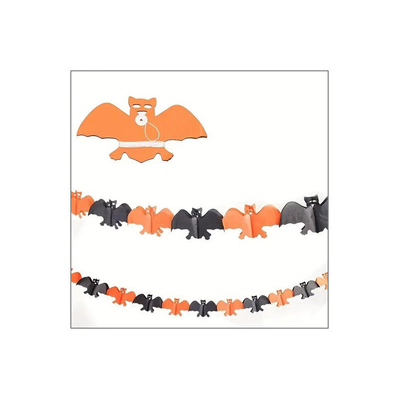 Guirlande papier CHAUVE-SOURIS 3 m - Par 4