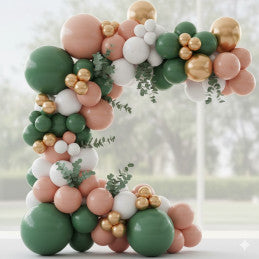 Kit 112 Ballons + Feuillage + Accessoires