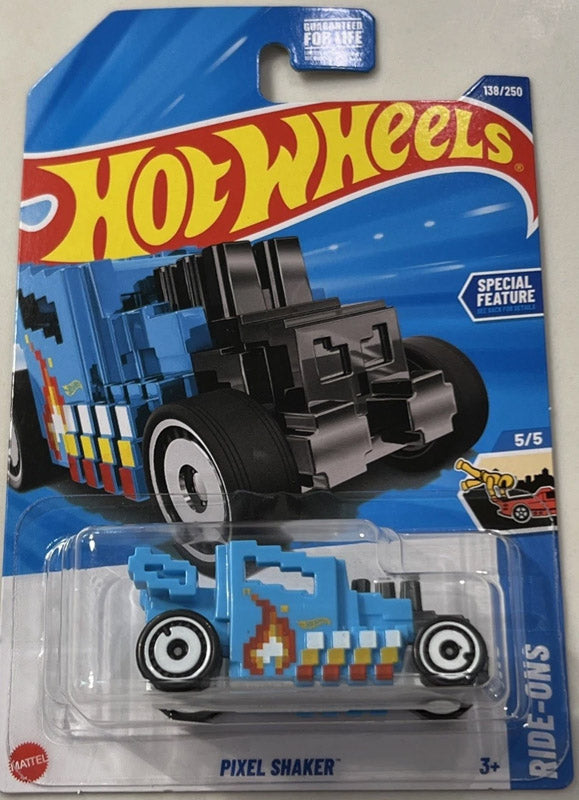 Hot Wheels Pixel Shaker bleu clair - HW Ride-Ons 2025