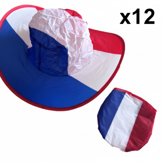 Chapeau POP UP France lot de 12