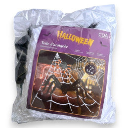 2 Kit de 2 araignées géantes velues avec accessoires – intérieur et extérieur