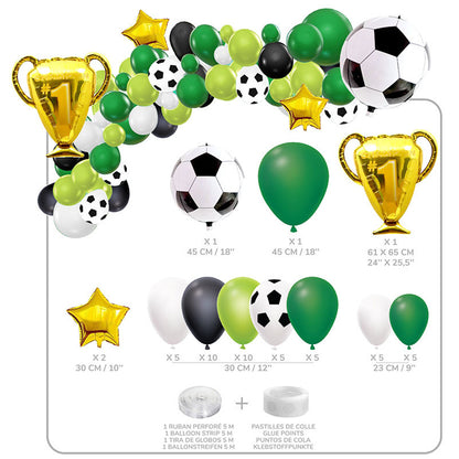 Kit Ballons Football avec Accessoires - Par 6