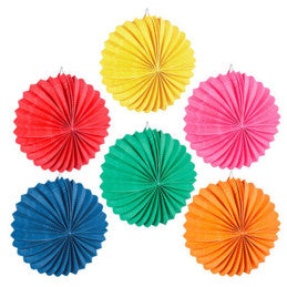 12 Lampions ballon 22cm uni - 6 coloris assortis