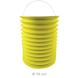 Lampion Cylindrique 16 cm Uni CDA