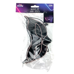 Masque Super Héros LED 6 coloris assortis - Par 6