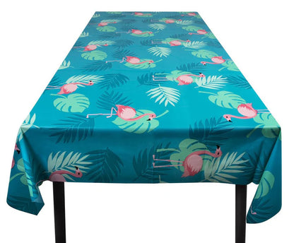 Nappe PE Motifs Festifs 120 x 180 cm - Pirate, Toucan ou Flamand Rose