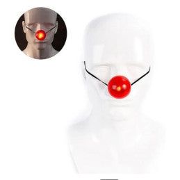 Nez de Clown Lumineux avec Élastique CDA - Piles Incluses