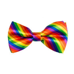 Lot de 6 Nœud Papillon Arc-en-ciel
