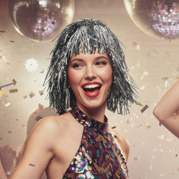 Perruque Disco Lamée