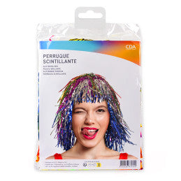 Perruque Disco Lamée