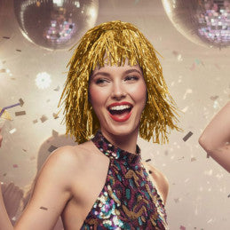 Perruque Disco Lamée