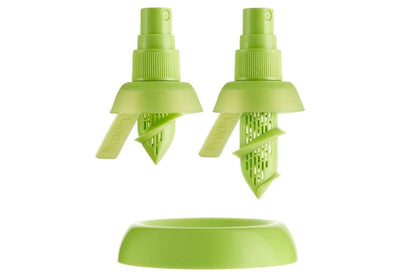 Lot de 2 vaporisateurs à agrumes - Salade, cocktail & jus - Silicone sans BPA