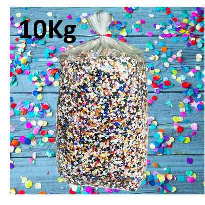 Sac de 10 kg Confettis Multicolores Carnaval