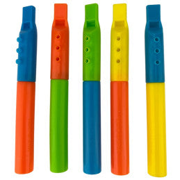 Set de 5 flûtes assorties 10cm