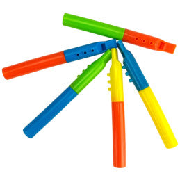 Set de 5 flûtes assorties 10cm