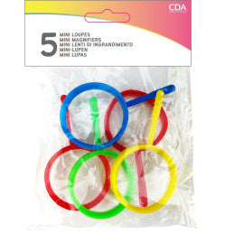 5 Mini Loupes 4 cm de Diamètre