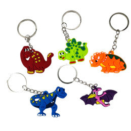 Set de 5 Porte-Clefs Dinosaures - CDA
