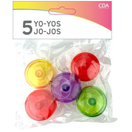 Set de 5 Yoyos - CDA