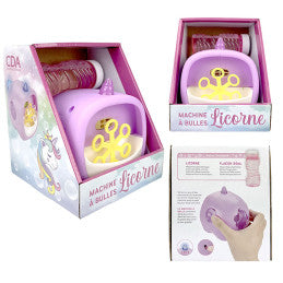 Souffleur à Bulles Licorne + Recharge 50ml - CDA