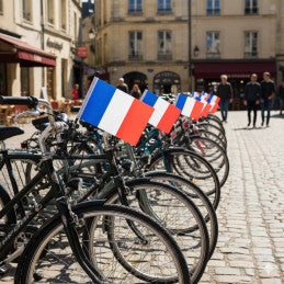 Drapeau Vélo France 15x21cm