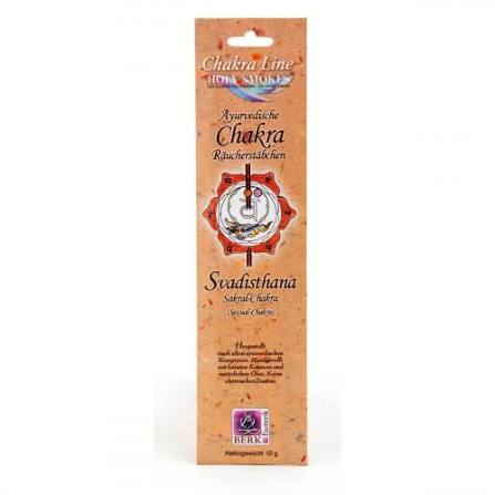 Encens Svadisthana – Chakra Sacré – Berk – Bâtonnets 10g