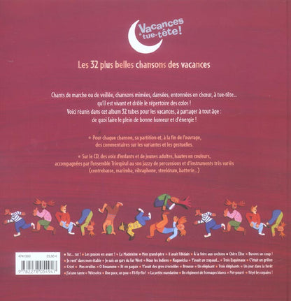 Vacances à tue-tête – Livre avec CD audio
